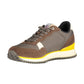 Napapijri Men's Brown Polyester Sneaker - 40 EU