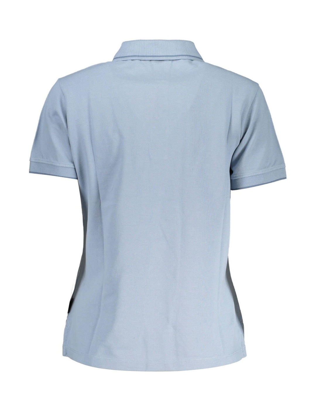 Napapijri Men's Light Blue Cotton Polo Shirt - L