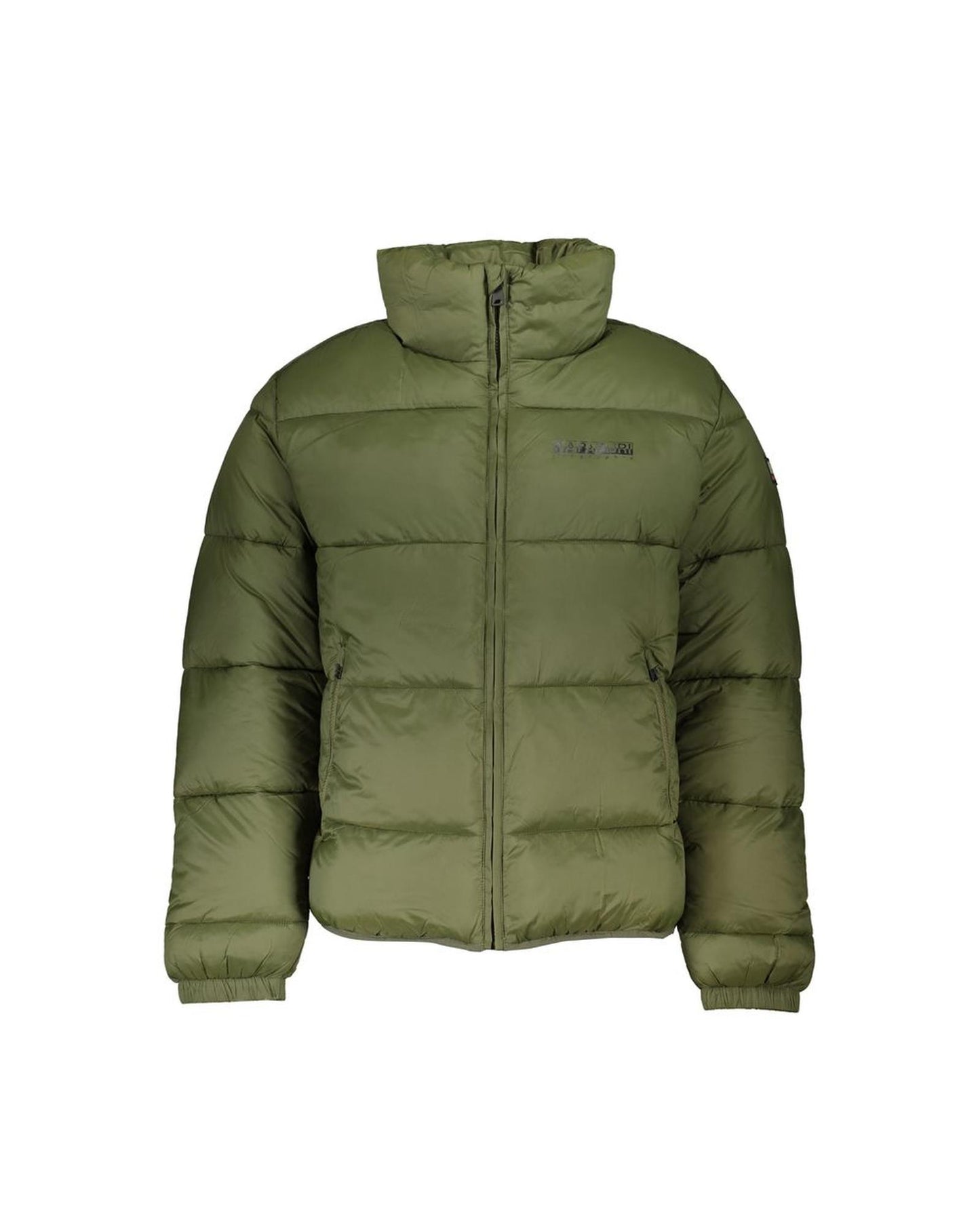 Napapijri Men's Green Polyamide Jacket - M