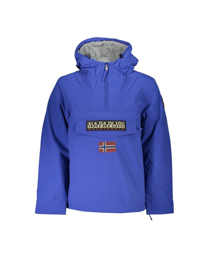 Napapijri Men's Blue Polyamide Jacket - 2XL