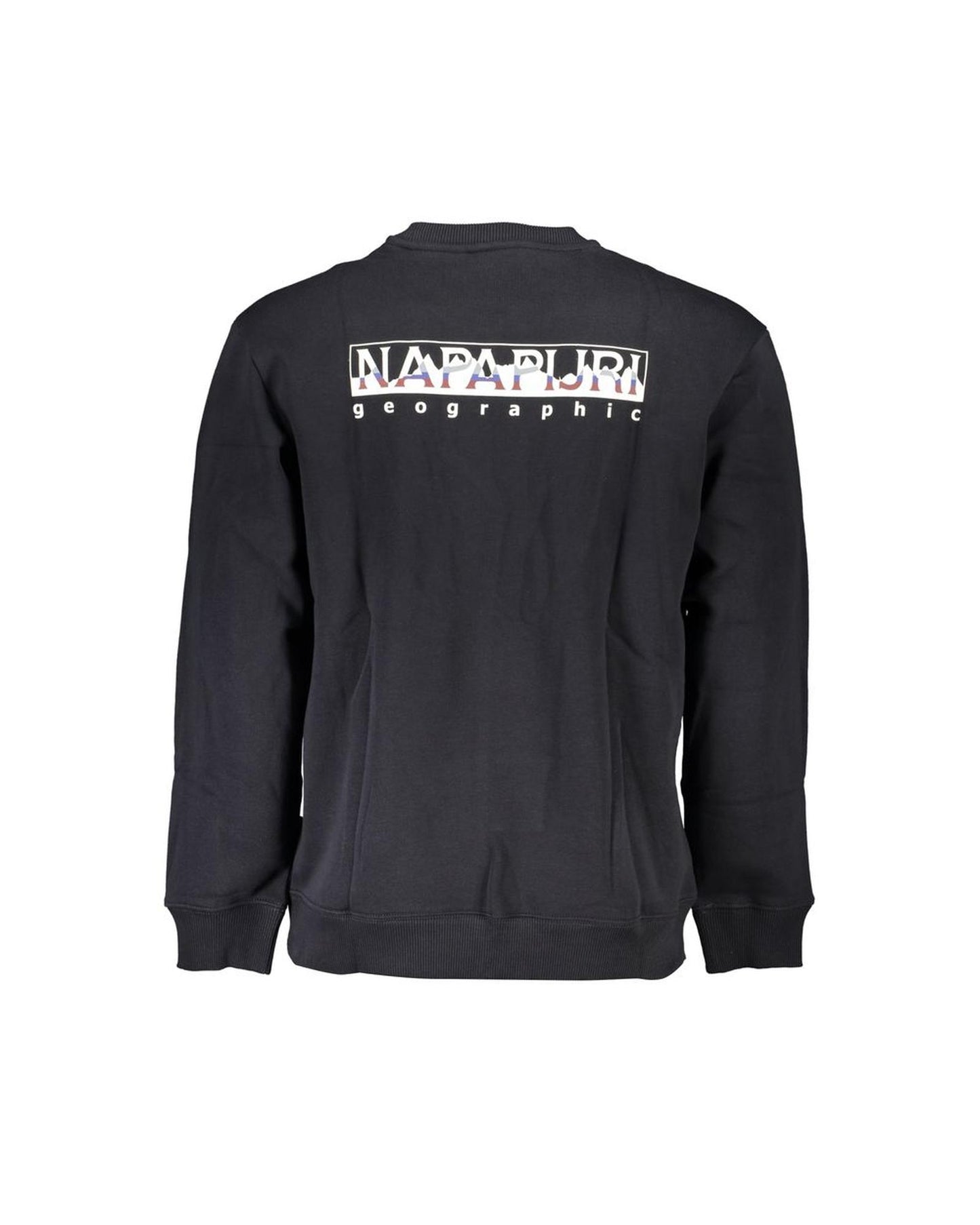 Napapijri Men's Black Cotton Sweater - L