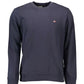 Napapijri Men's Blue Cotton Sweater - M