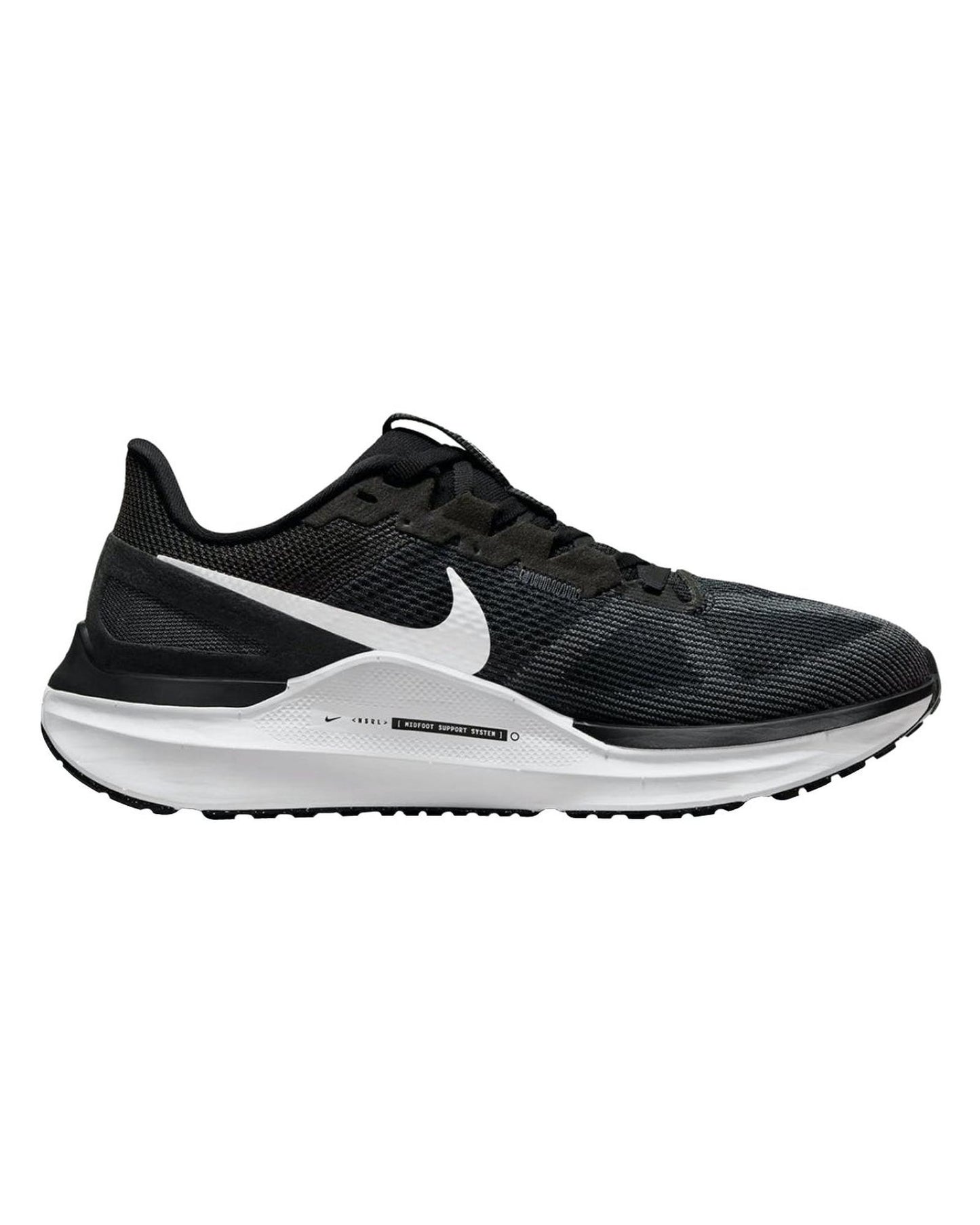 Nike Stable and Cushioned Womens Road Running Shoes in Black - 7 US