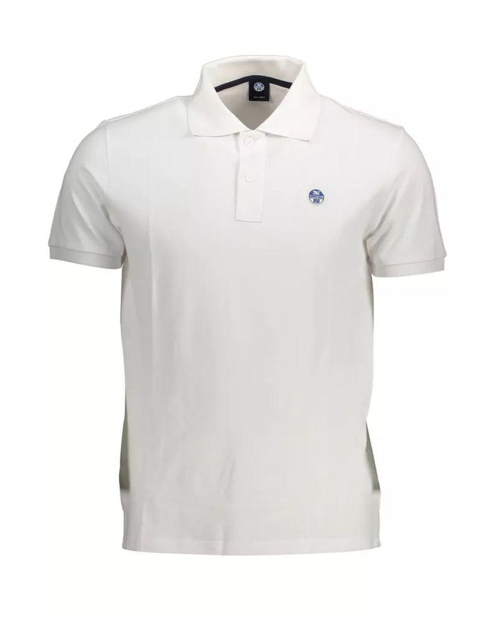 North Sails Men's White Cotton Polo Shirt - 2XL