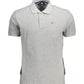 North Sails Men's Gray Cotton Polo Shirt - L