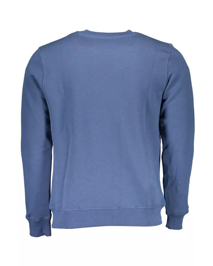 North Sails Men's Blue Cotton Sweater - L