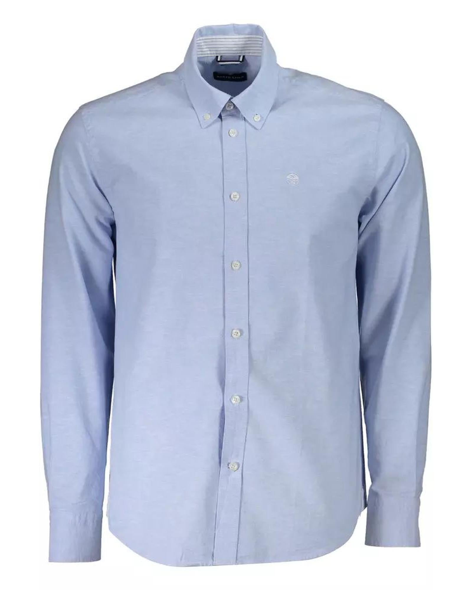 North Sails Men's Light Blue Cotton Shirt - M