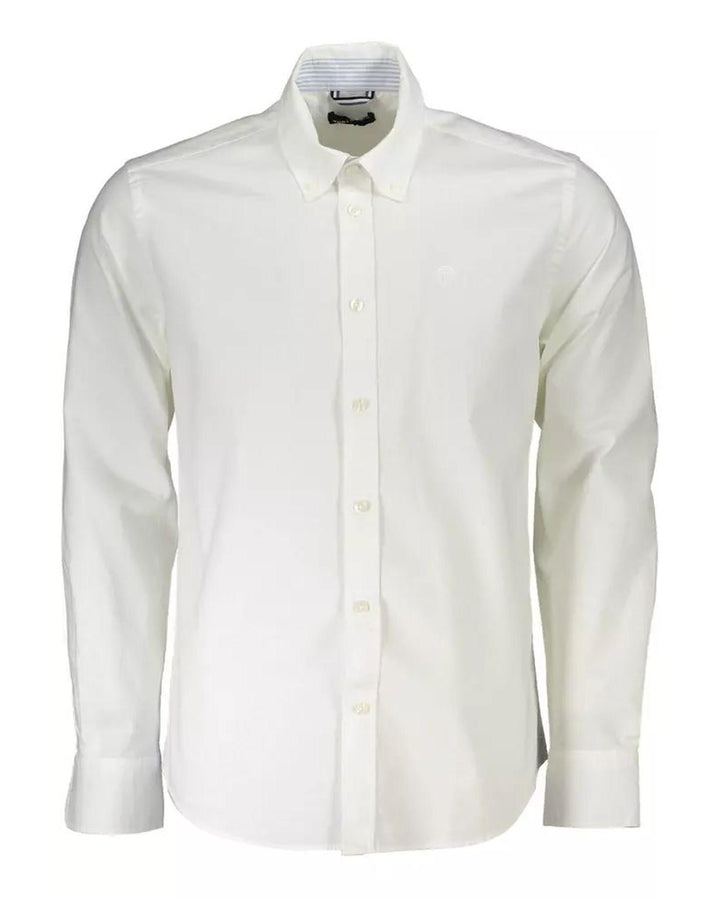 North Sails Men's White Cotton Shirt - L