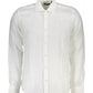 North Sails Men's White Linen Shirt - L