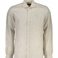 North Sails Men's Beige Linen Shirt - L