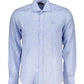 North Sails Men's Light Blue Linen Shirt - M