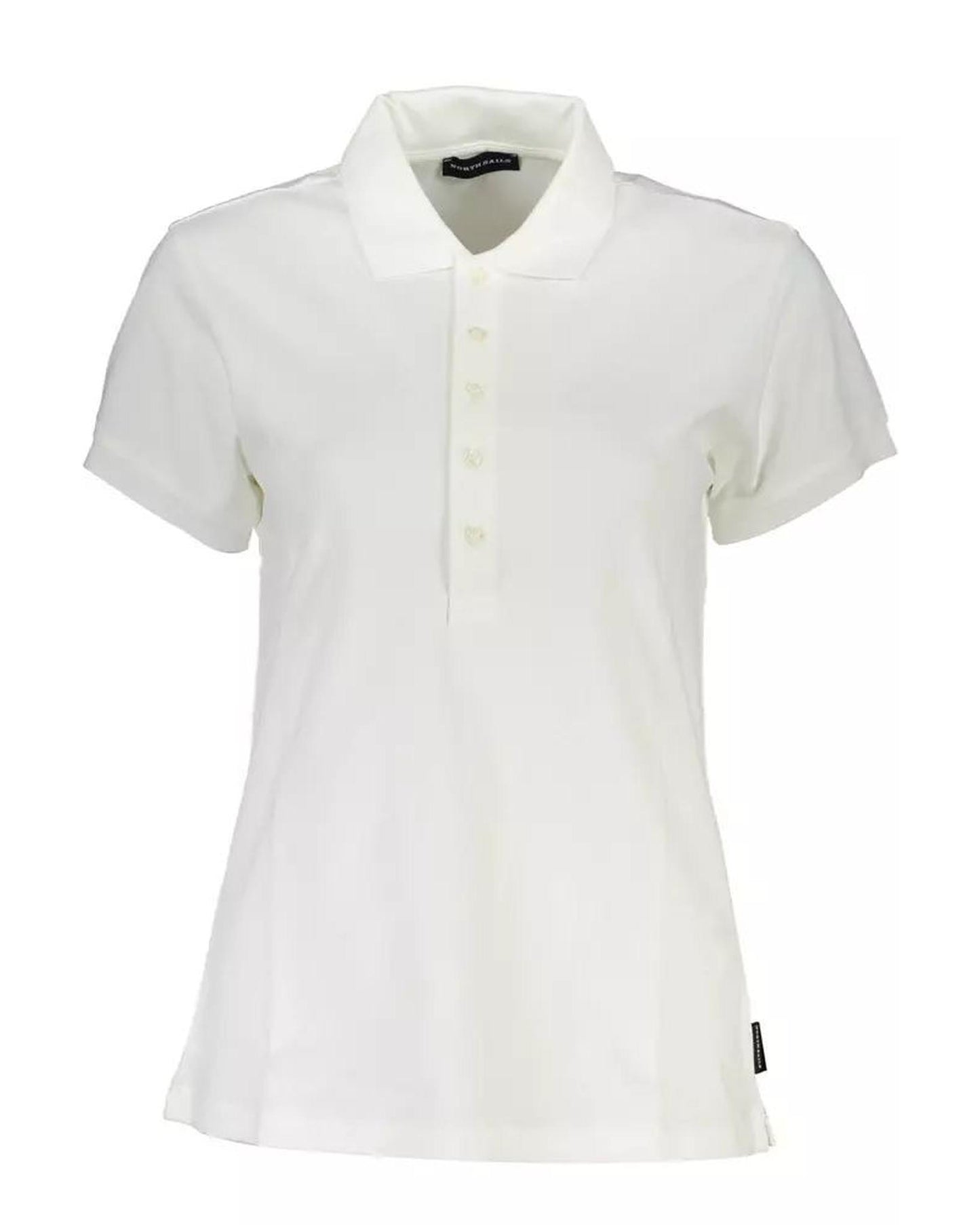 North Sails Men's White Cotton Polo Shirt - M