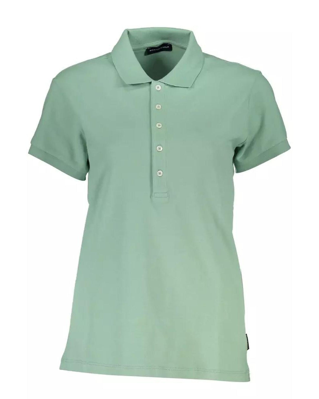 North Sails Men's Green Cotton Polo Shirt - S