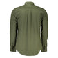 North Sails Men's Green Cotton Shirt - L