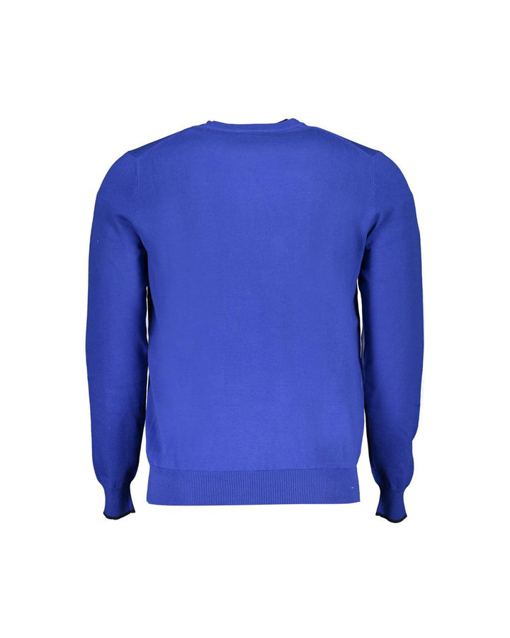 North Sails Men's Blue Cotton Sweater - L