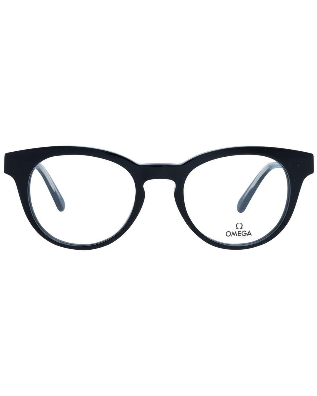 Omega Men's Black  Optical Frames - One Size