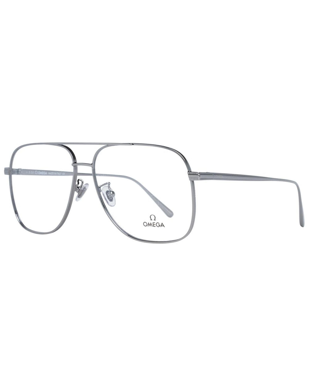 Omega Men's Gray  Optical Frames - One Size