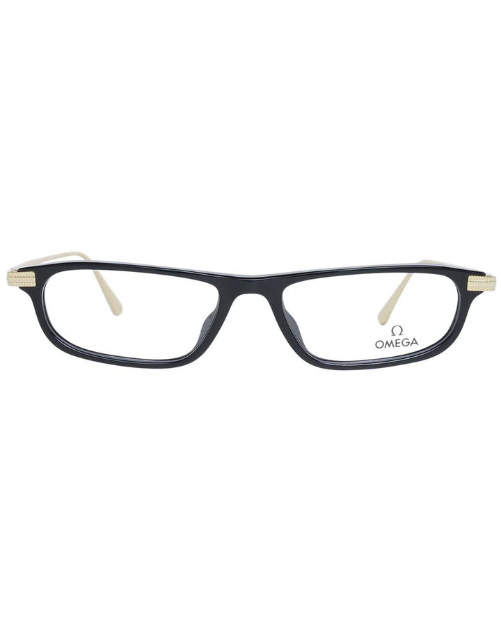 Omega Unisex's Black Unisex Optical Frames - One Size