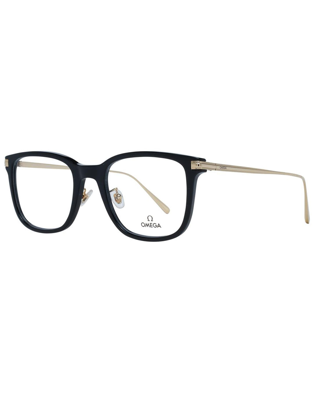 Omega Men's Black  Optical Frames - One Size