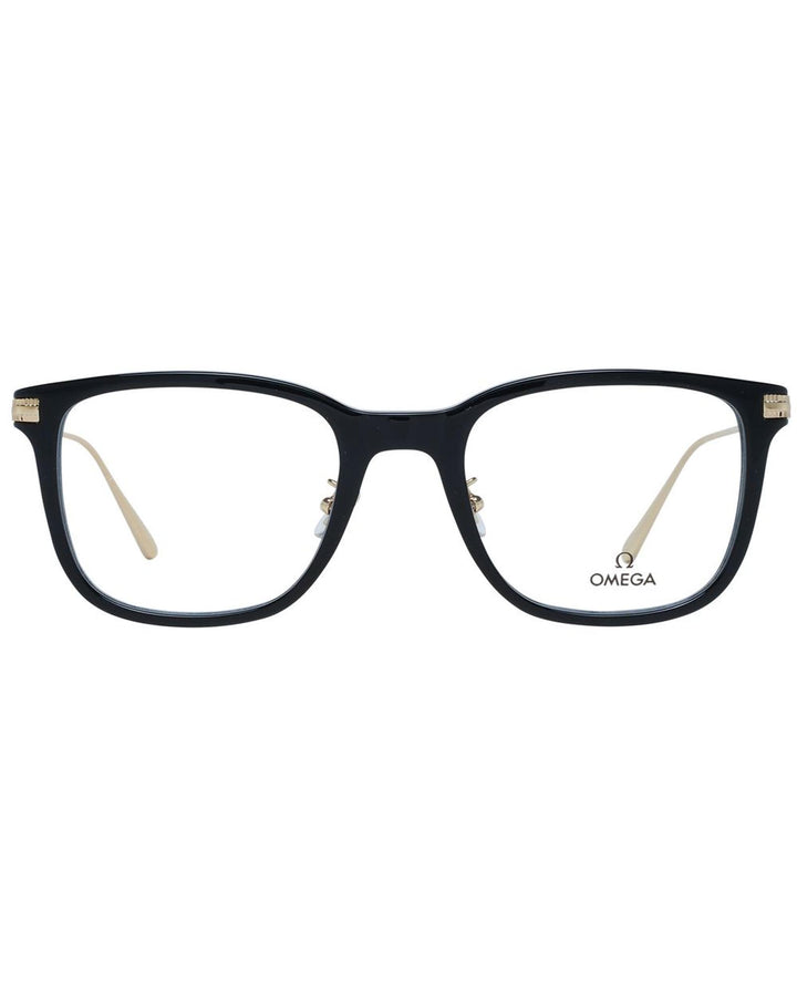 Omega Men's Black  Optical Frames - One Size