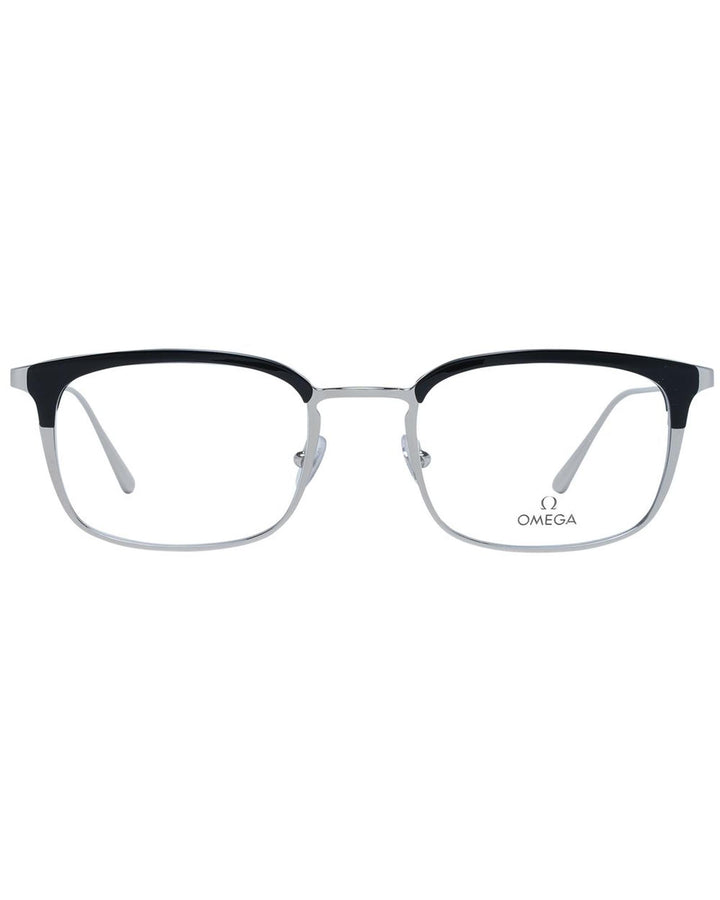 Omega Men's Black  Optical Frames - One Size