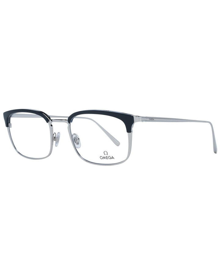 Omega Men's Silver  Optical Frames - One Size