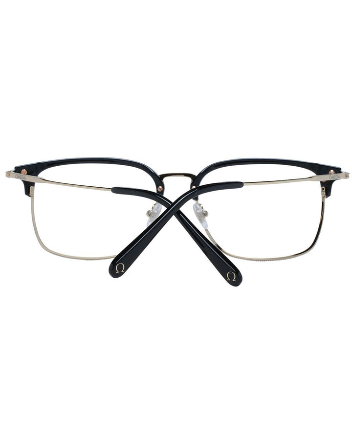 Omega Men's Black  Optical Frames - One Size