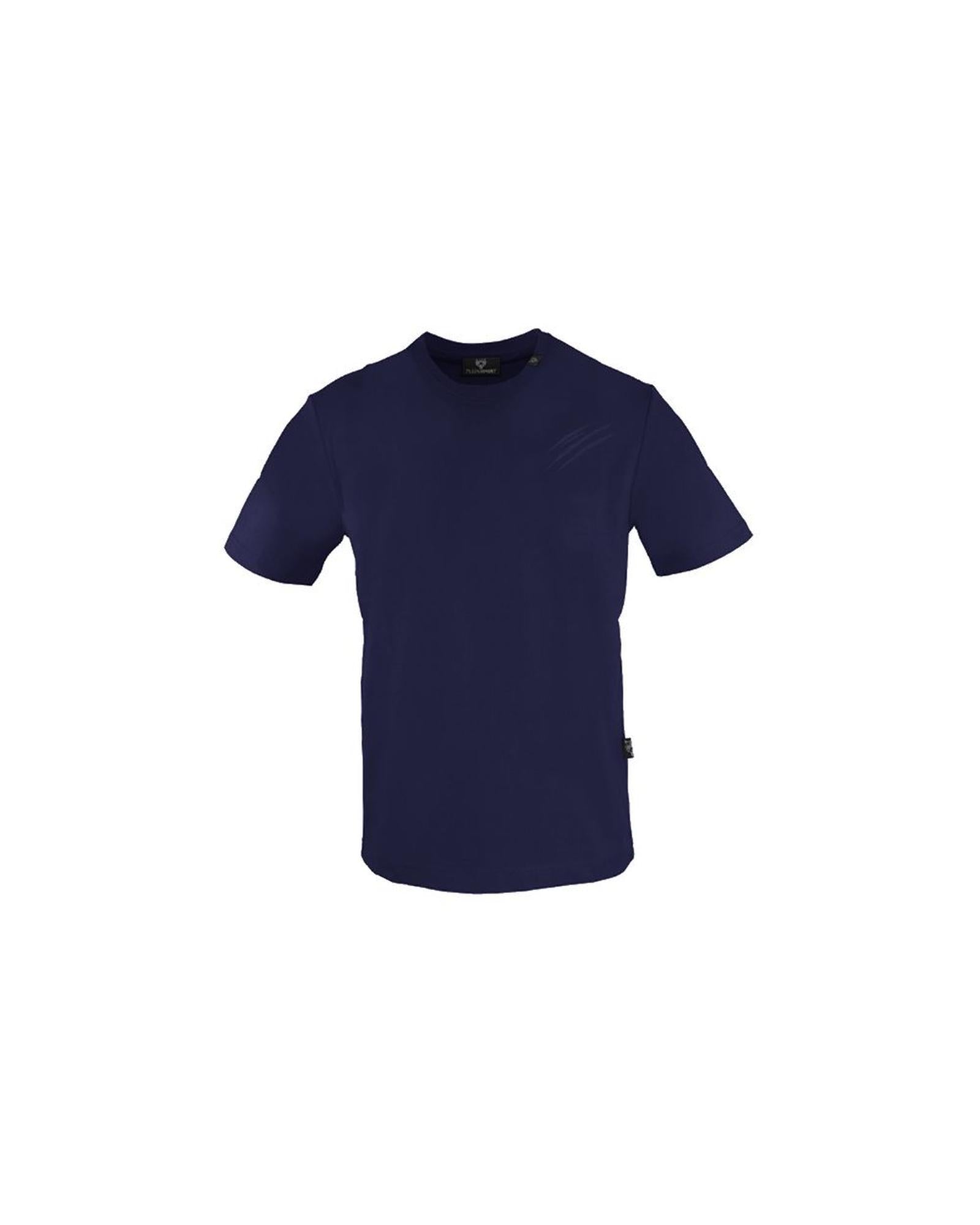 Plein Sport Men's Blue Cotton T-Shirt - L