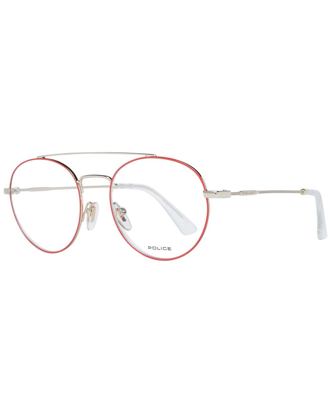 Police Men's Red  Optical Frames - One Size