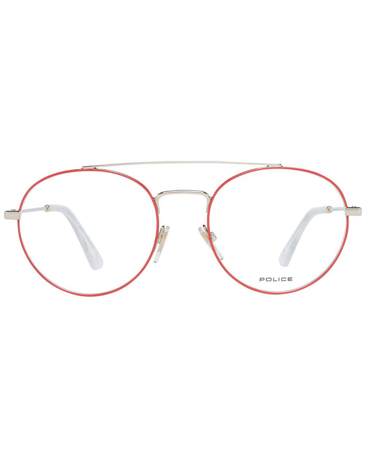 Police Men's Red  Optical Frames - One Size