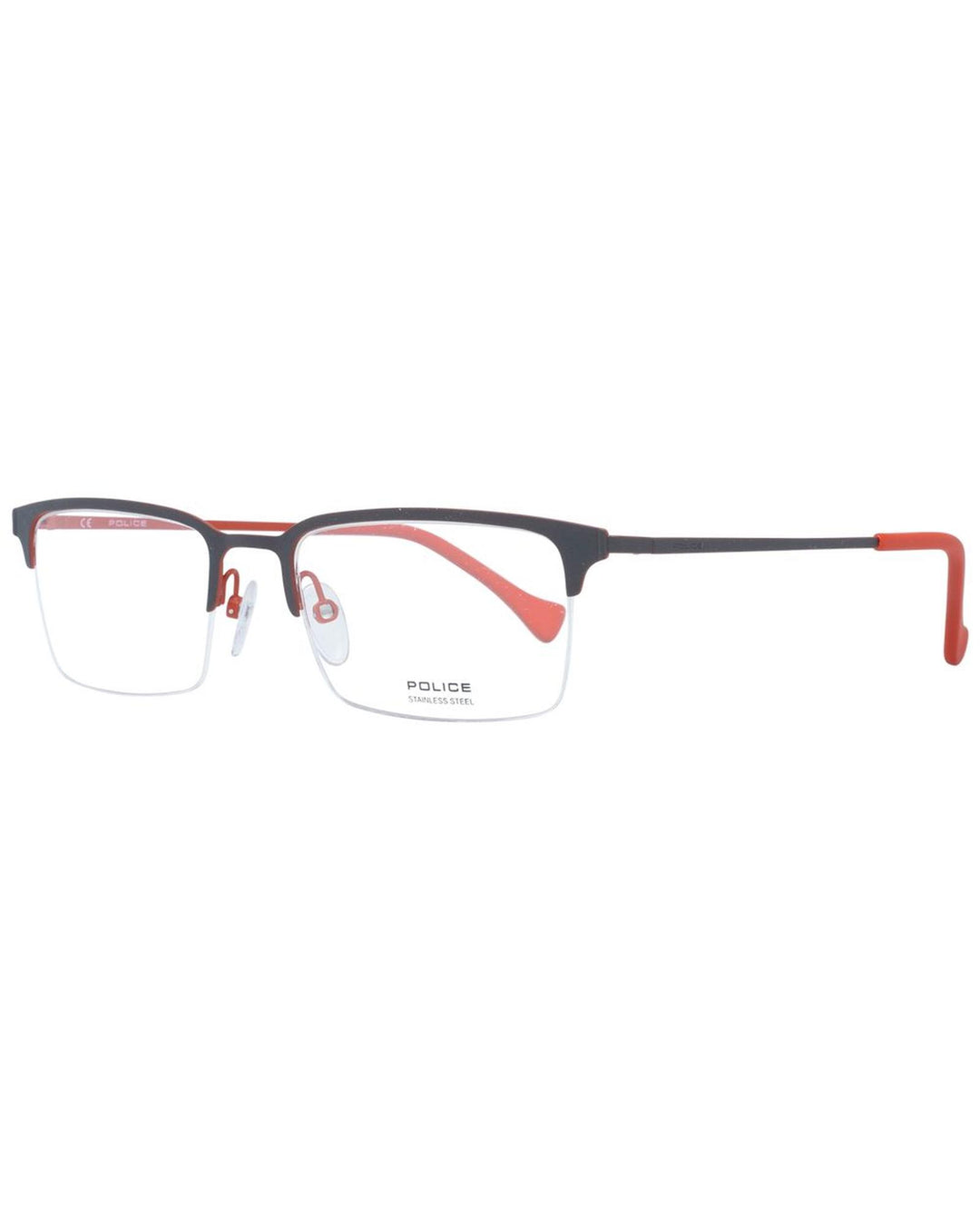 Police Men's Red  Optical Frames - One Size