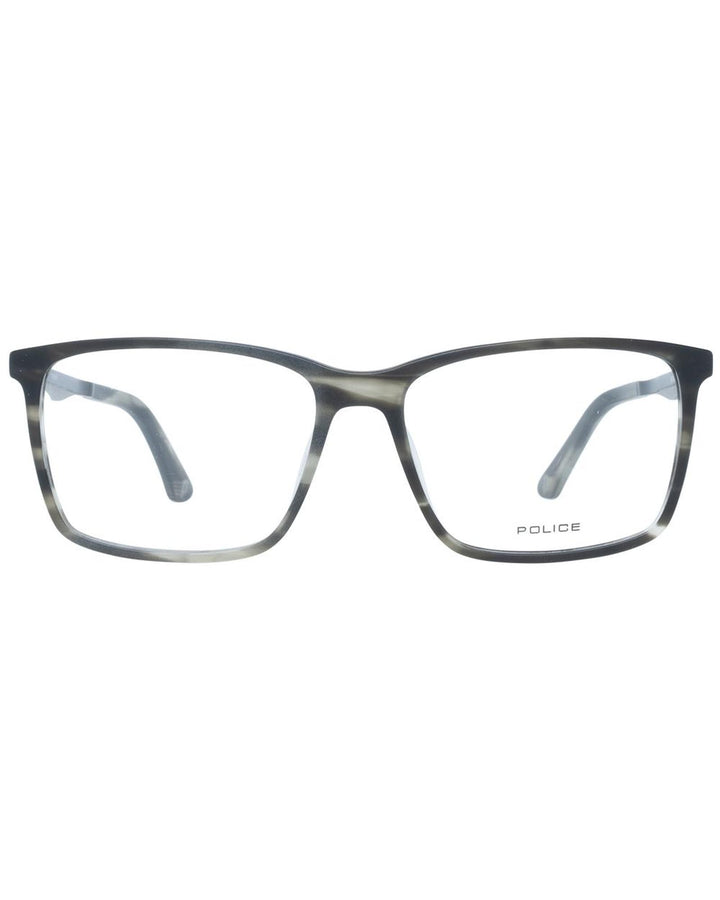 Police Men's Gray  Optical Frames - One Size