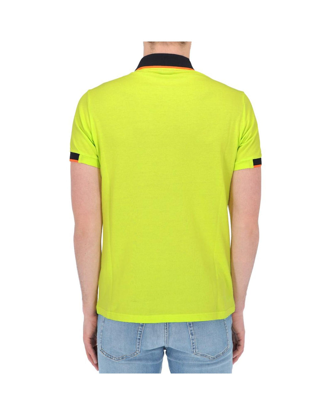 Refrigiwear Men's Yellow Cotton Polo Shirt - S