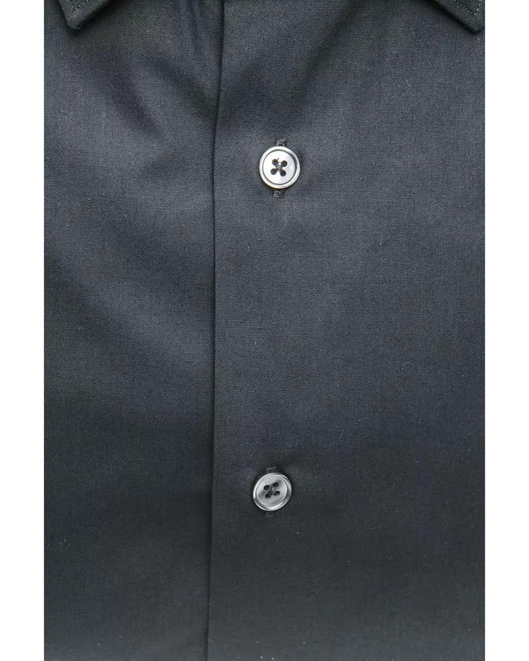 Robert Friedman Men's Black Cotton Shirt - L