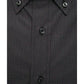 Robert Friedman Men's Black Cotton Shirt - XL