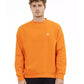 Sergio Tacchini Men's Orange Cotton Sweater - 3XL