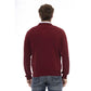 Sergio Tacchini Men's Burgundy Wool Sweater - M