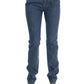 Costume National Women's Blue Wash Cotton Slim Denim Jeans - W26 US