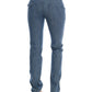 Costume National Women's Blue Wash Cotton Slim Denim Jeans - W26 US