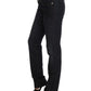 Costume National Women's Dark Blue Cotton Slim Fit Jeans - W26 US