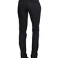 Costume National Women's Dark Blue Cotton Slim Fit Jeans - W26 US