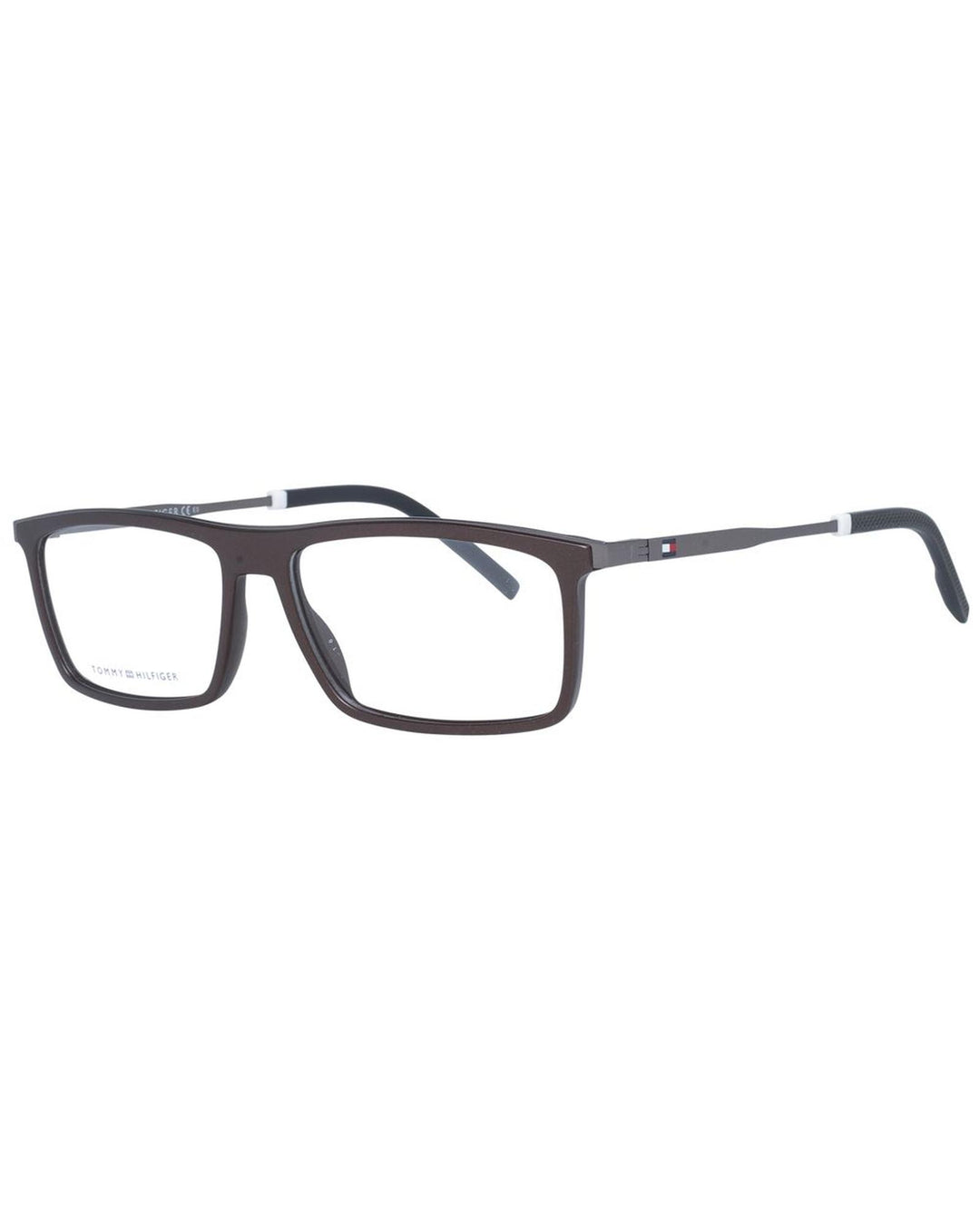 Tommy Hilfiger Men's Brown  Optical Frames - One Size