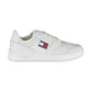 Tommy Hilfiger Women's White Polyester Sneaker - 36 EU