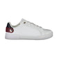 Tommy Hilfiger Women's White Polyester Sneaker - 39 EU