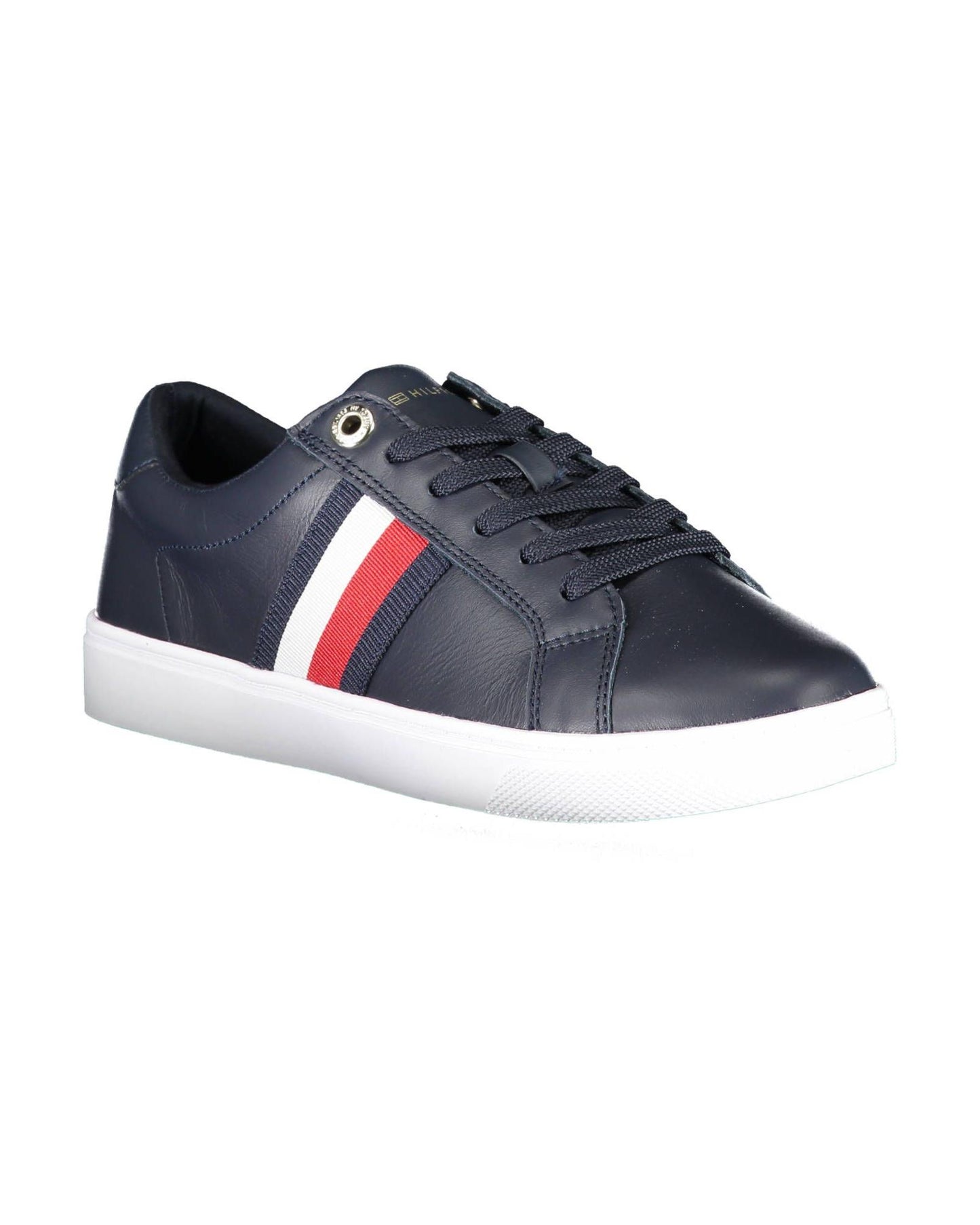 Tommy Hilfiger Women's Blue Cotton Sneaker - 38 EU