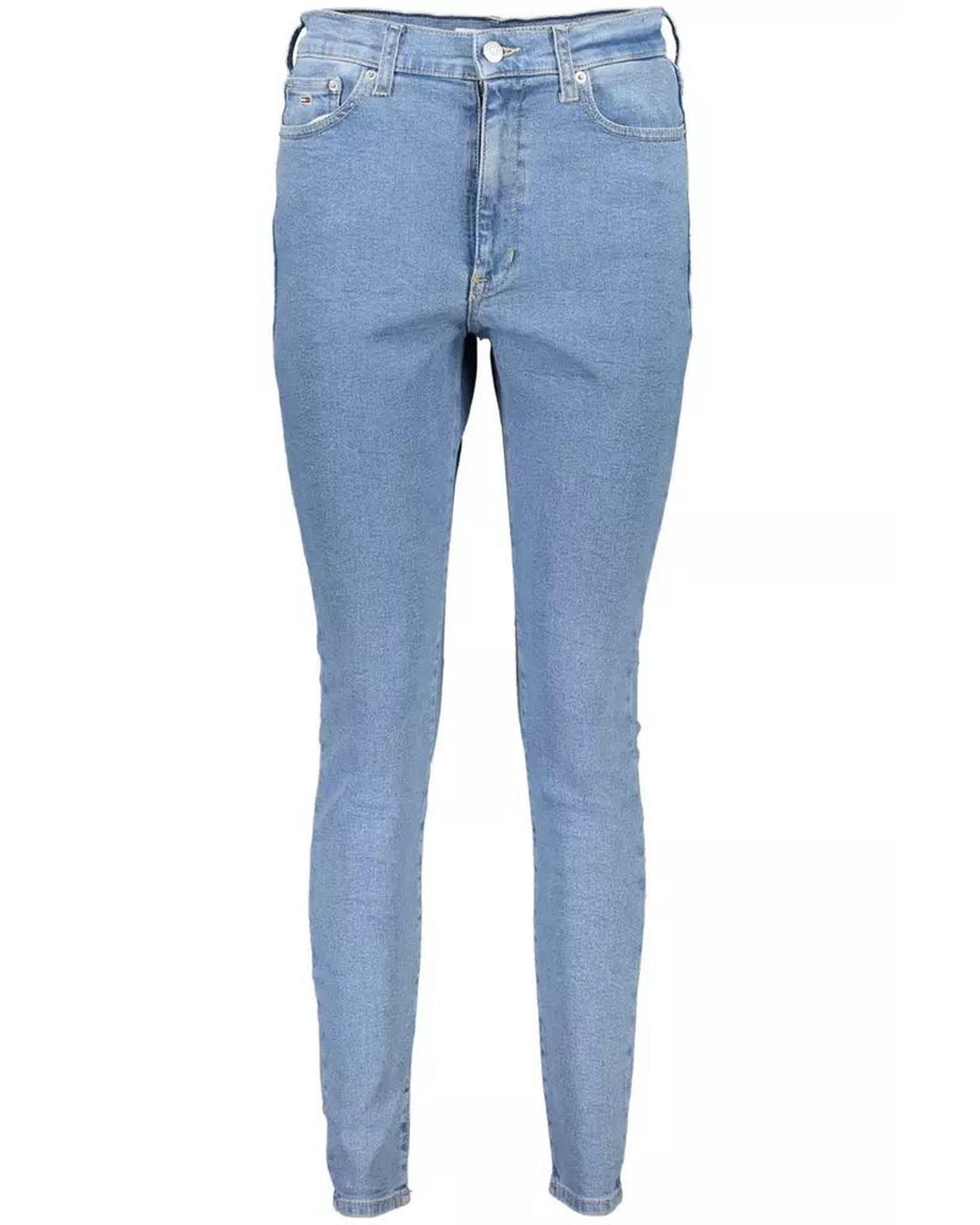 Tommy Hilfiger Women's Light Blue Cotton Jeans & Pant - W31/L30 US