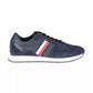 Tommy Hilfiger Men's Blue Polyester Sneaker - 40 EU