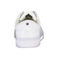 Tommy Hilfiger Women's White Polyester Sneaker - 39 EU