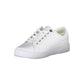 Tommy Hilfiger Women's White Polyester Sneaker - 39 EU