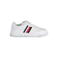 Tommy Hilfiger Men's White Polyester Sneaker - 44 EU